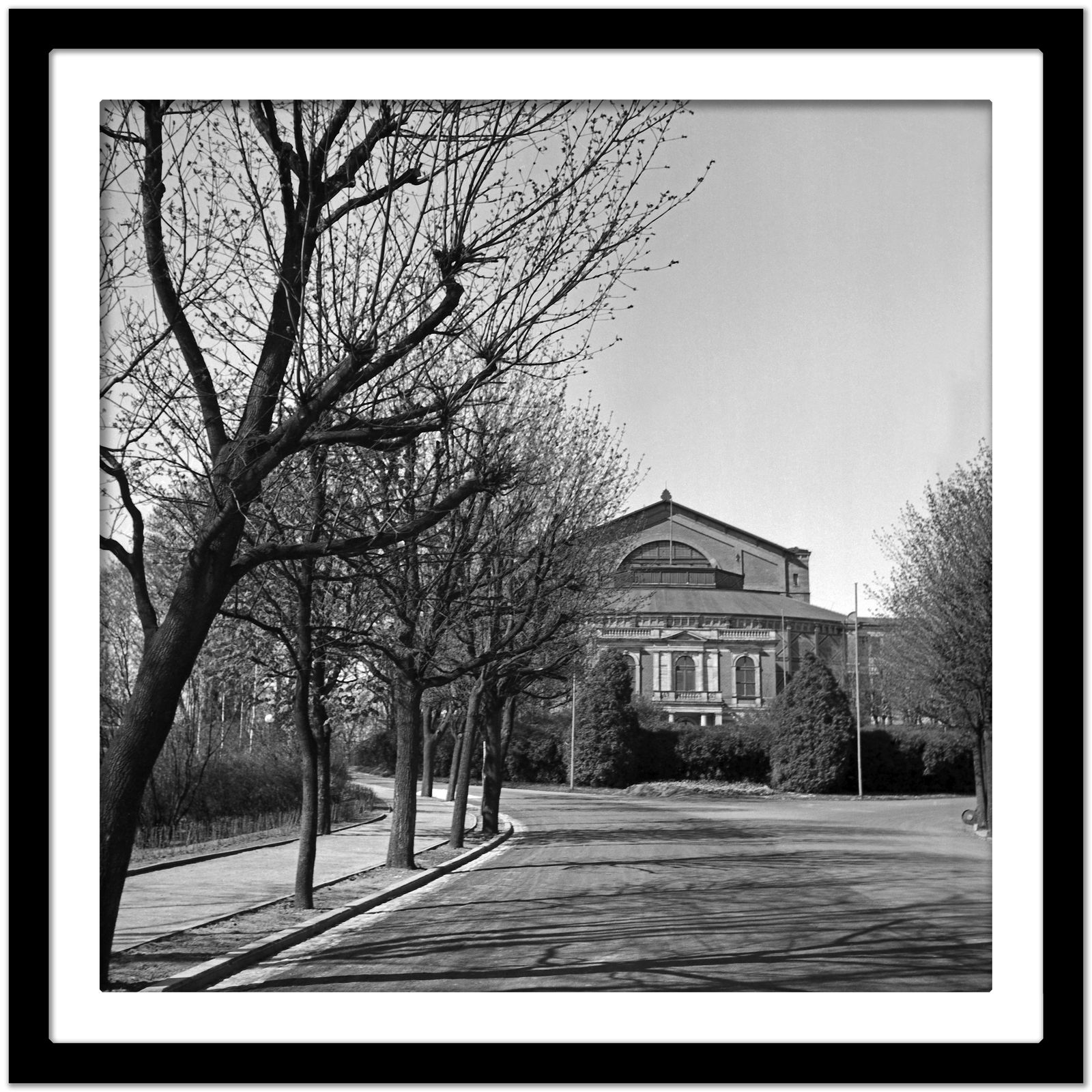 Karl Heinrich Lämmel Richard Wagner Festival Opera House At Bayreuth, Germany 1935 Printed Later 1935/2021 photo Art