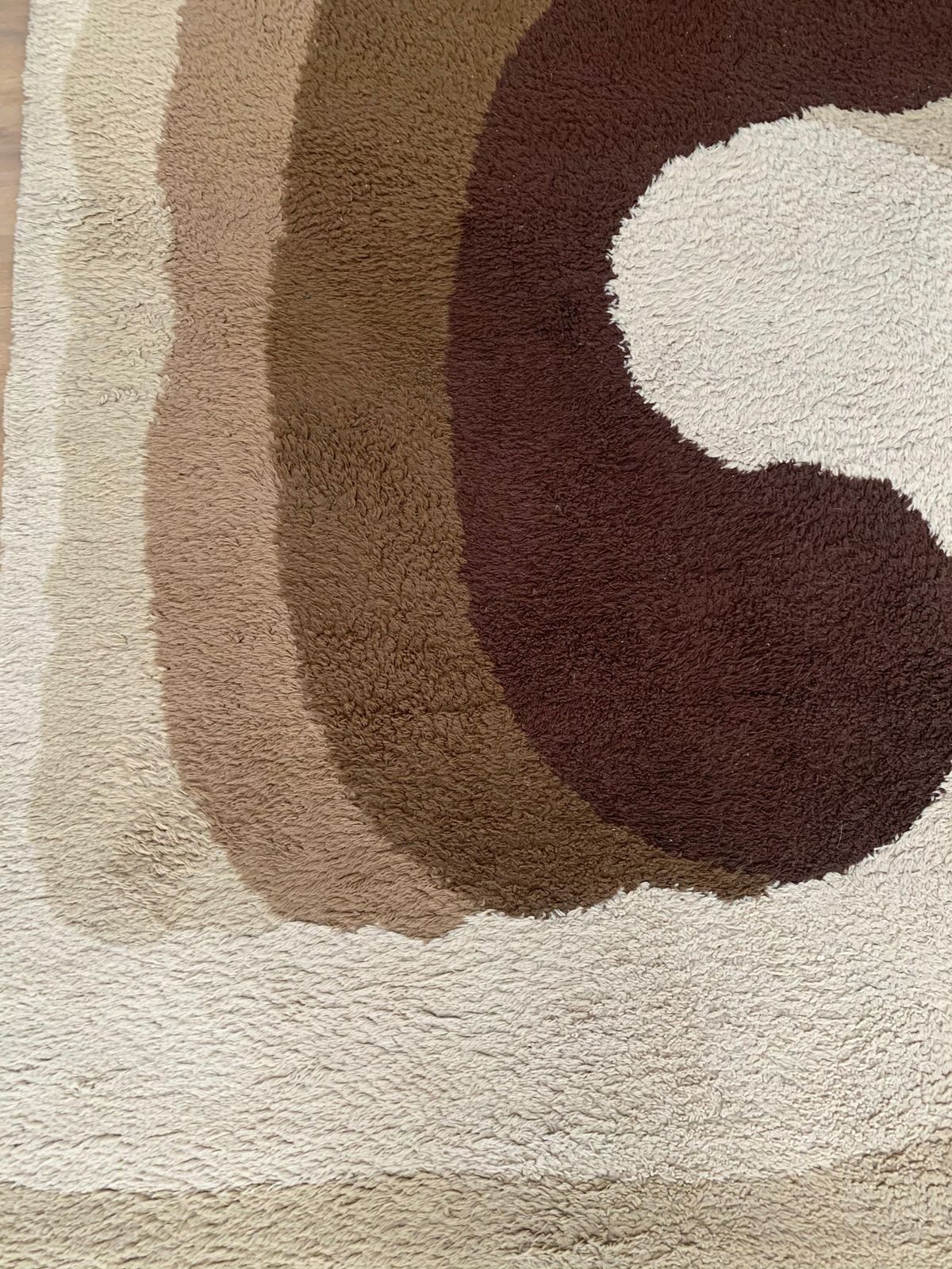 Mid Century Rug ''Summertime'' Collection By Louis De Poortere   Belgium 1970s photo buy
