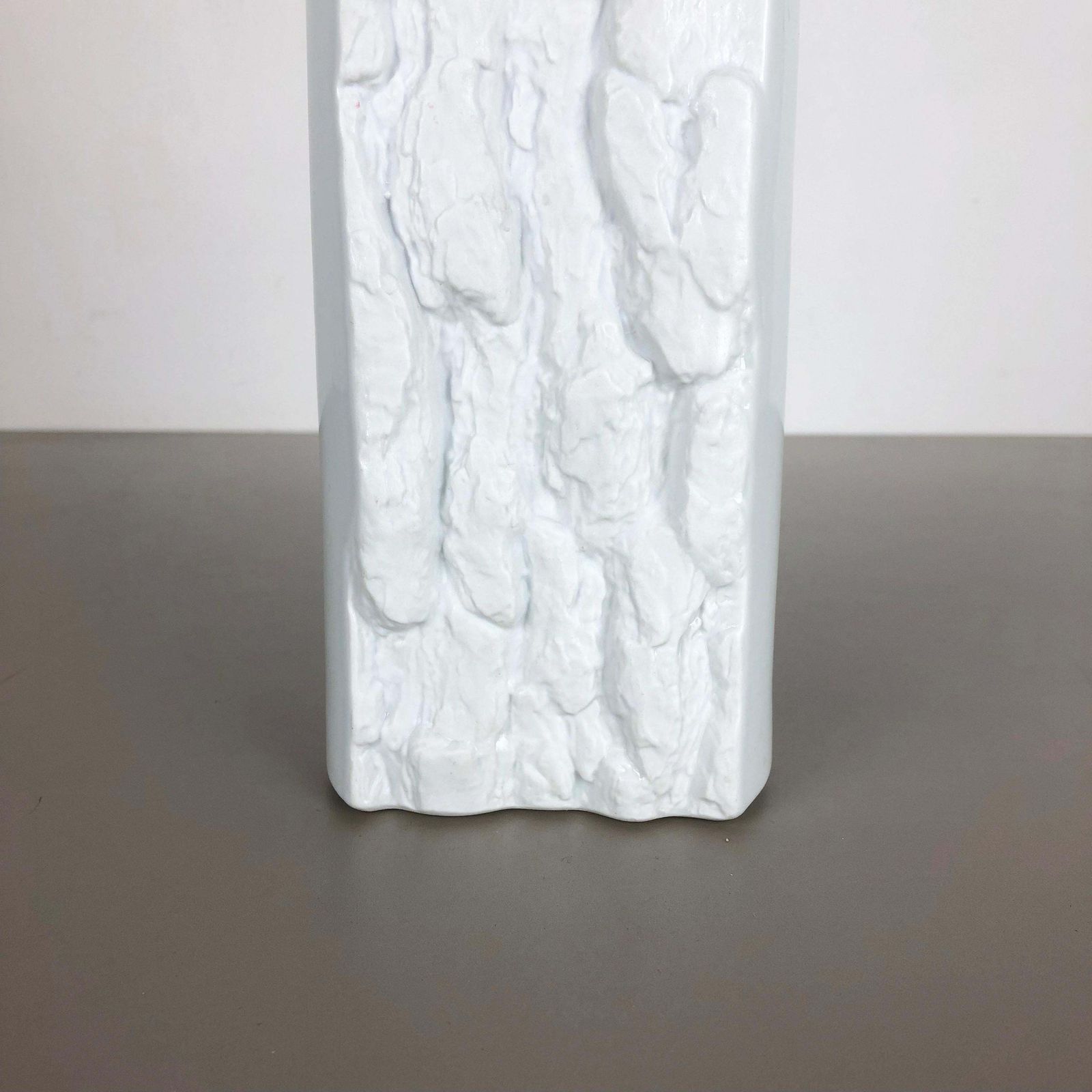 Original Large Porcelain Op Art Vase Made By Bareuther, Bavaria, Germany, 1970s photo Home Decor