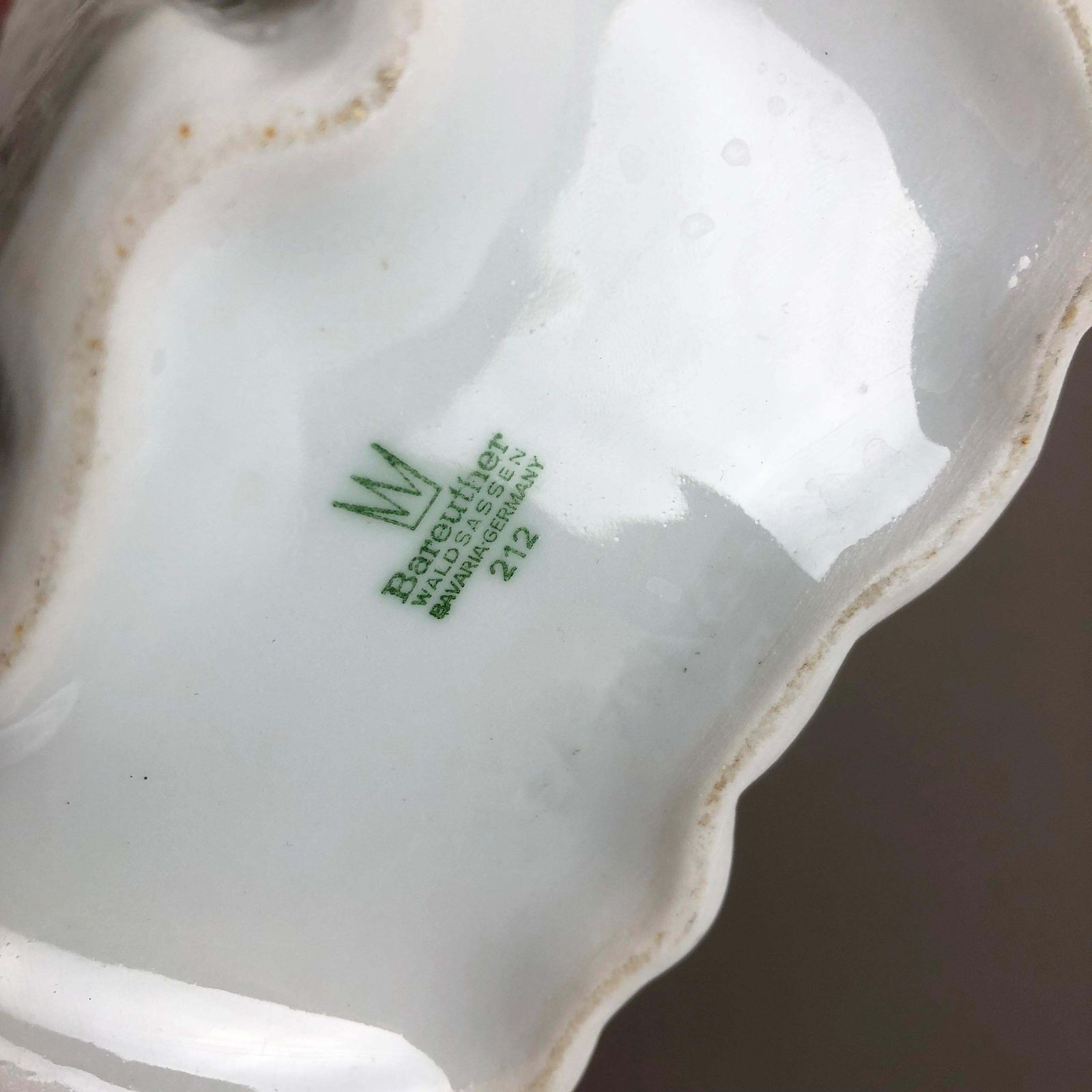 photo buy Original Large Porcelain Op Art Vase Made By Bareuther, Bavaria, Germany, 1970s