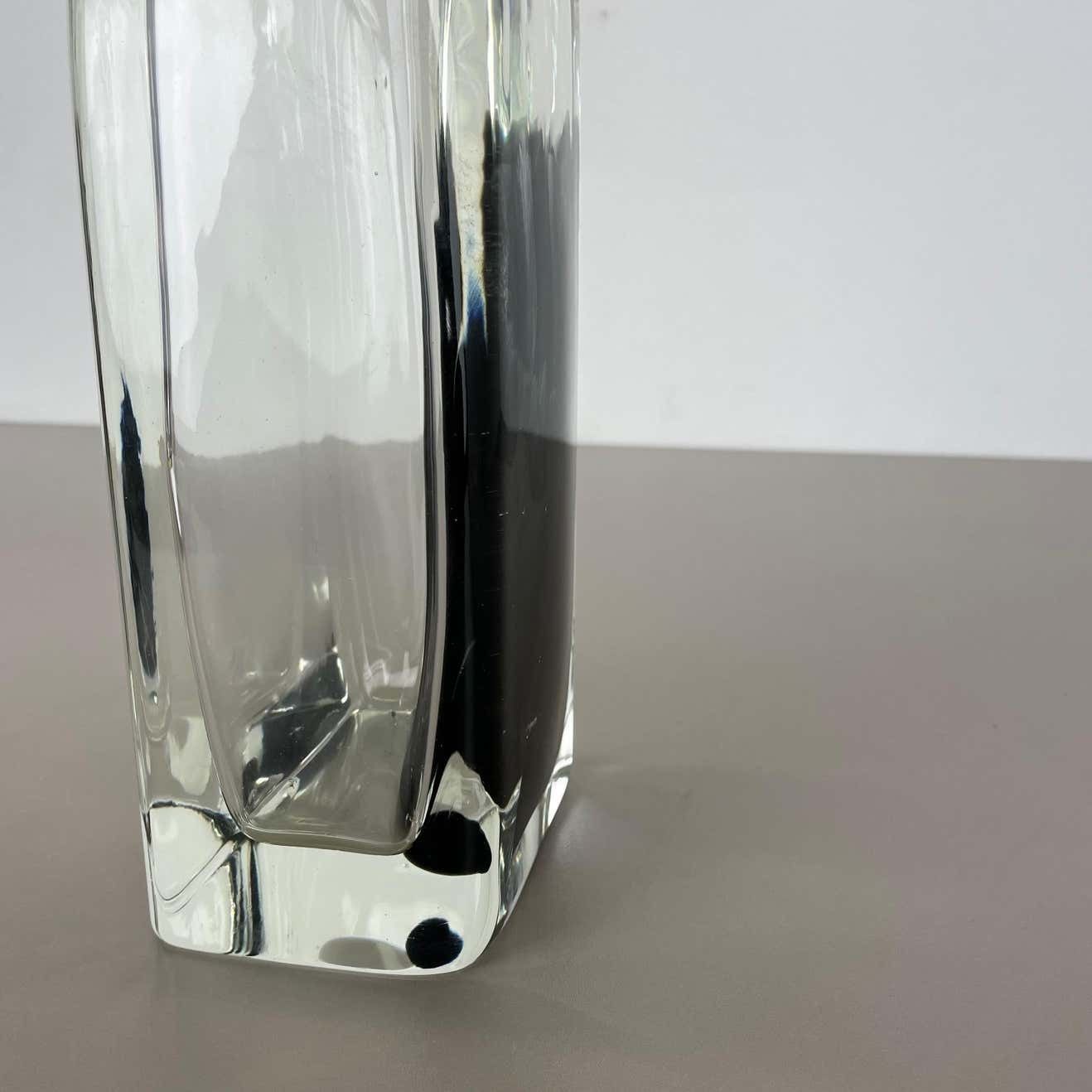 photo vinterior New Old Stock Large 3.2kg Murano Glass Vase Antonio Da Ros Cenedese 1970, No.2