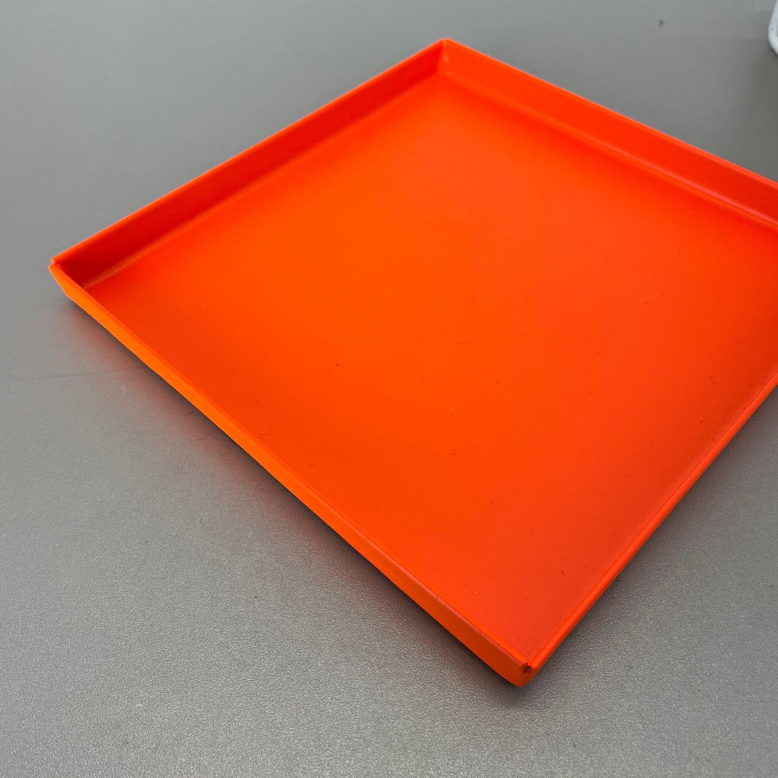 photo vinterior Original Modernist Postmodern Max Sauze Style Metal Umbrella Stand, France 1970s