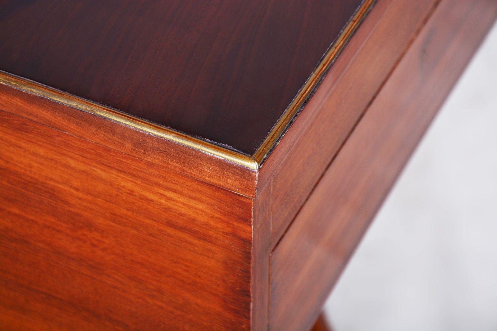 photo for sale 19th Century Restored German Biedermeier Table, Made With Mahogany, 1820s