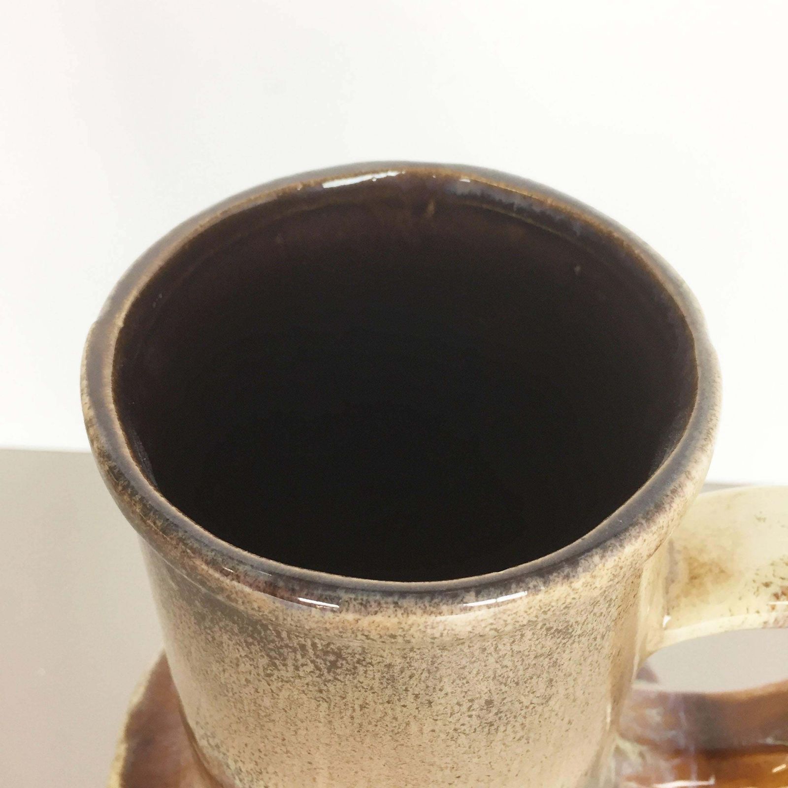 Extra Large Vintage Pottery Fat Lava Vase Made By Scheurich, Germany, 1970s photo buy