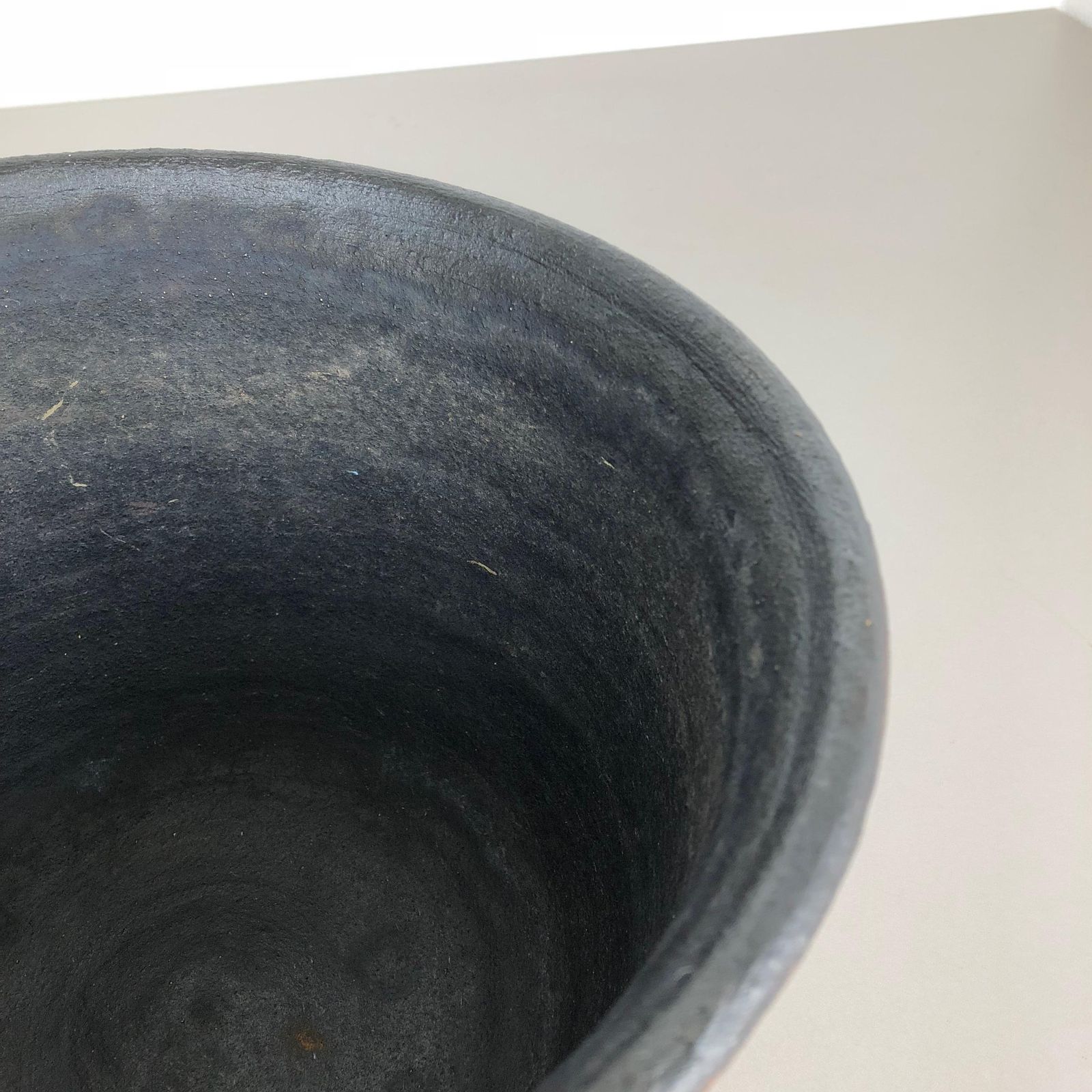 photo for sale Extra Large Planter Pot Ceramic Studio Pottery Vase By Gerhard Liebenthron, 1986