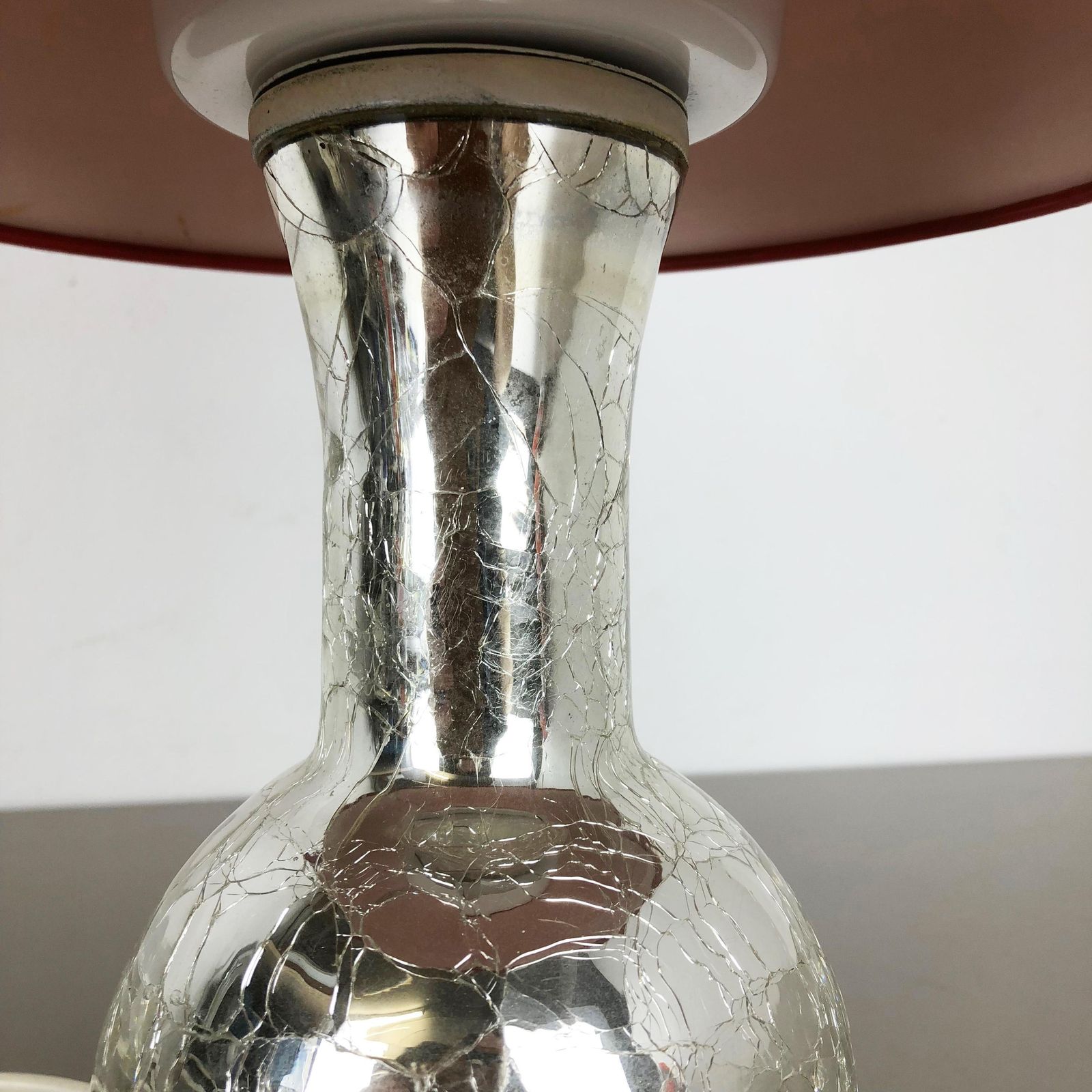 Glass Table Light By Uno & östen Kristiansson For Luxus Vittsjö, Sweden, 1970s photo Lighting