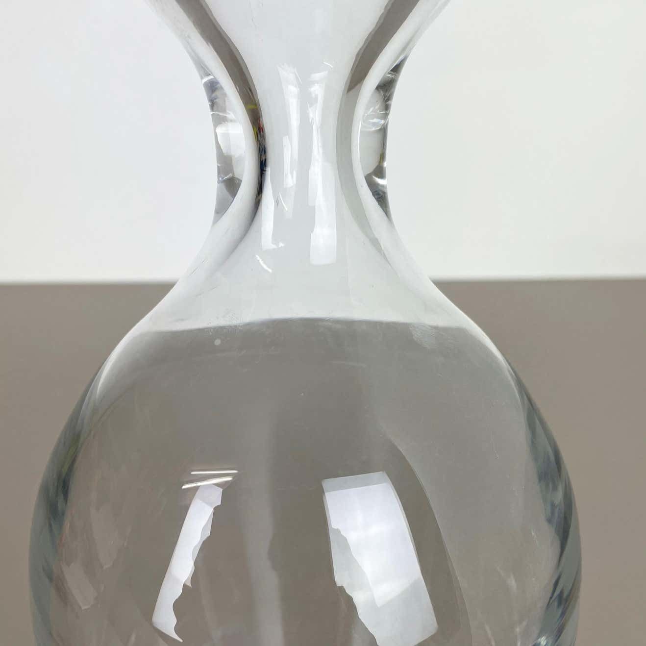 Extra Large 2.5kg Lucid Vase Murano Vetri Glass Cenedese Vetri, Italy, 1970 photo 1267.0