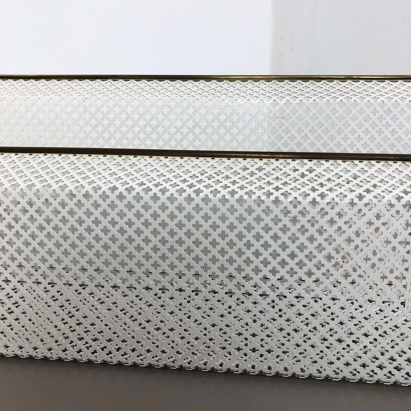 photo for sale 1960s French Matégot Style Brass Wall Board "Rigituelle", Mid Century Modern