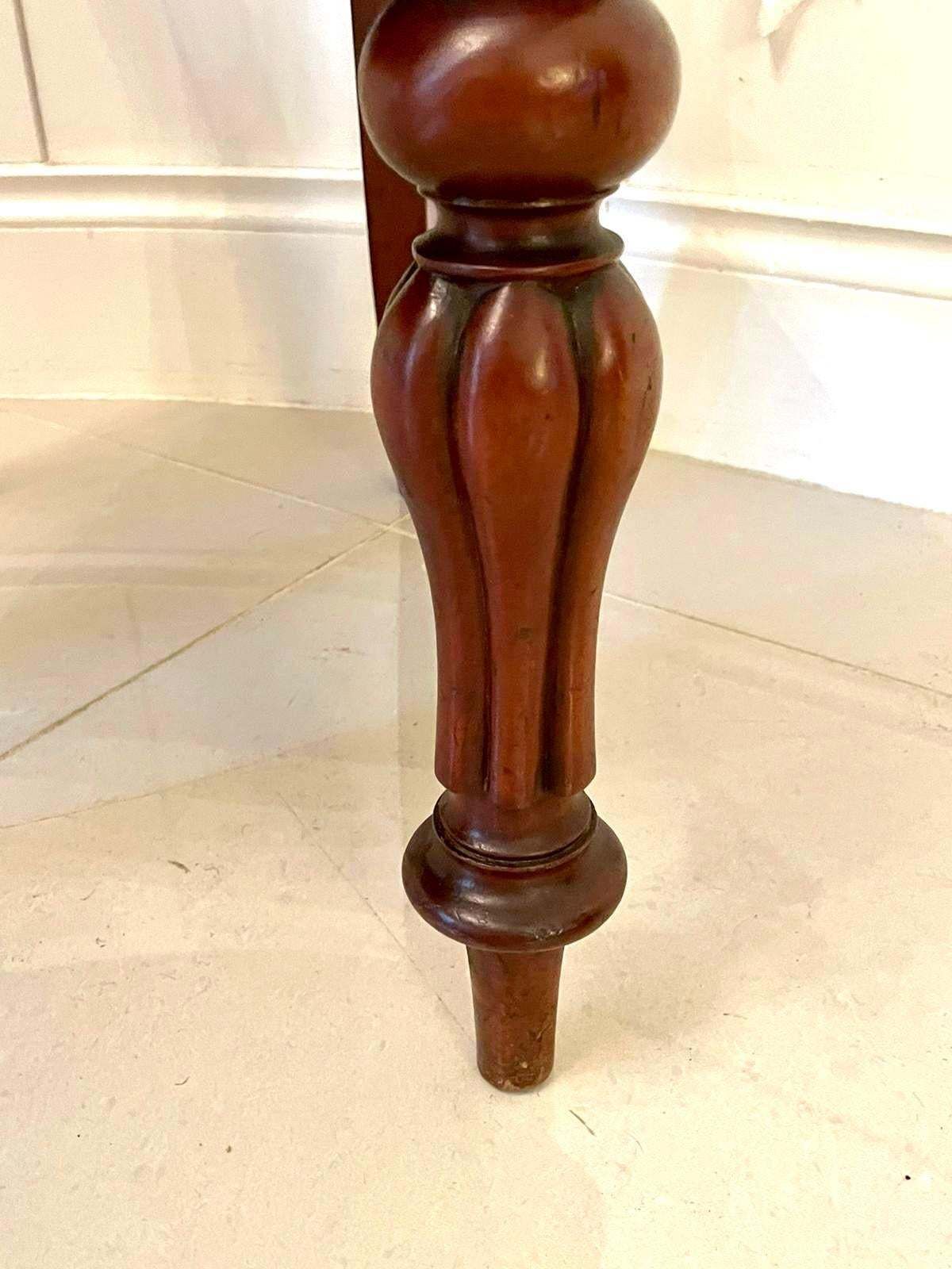 Antique Set Of Six Victorian Mahogany Dining Chairs photo 2895.0