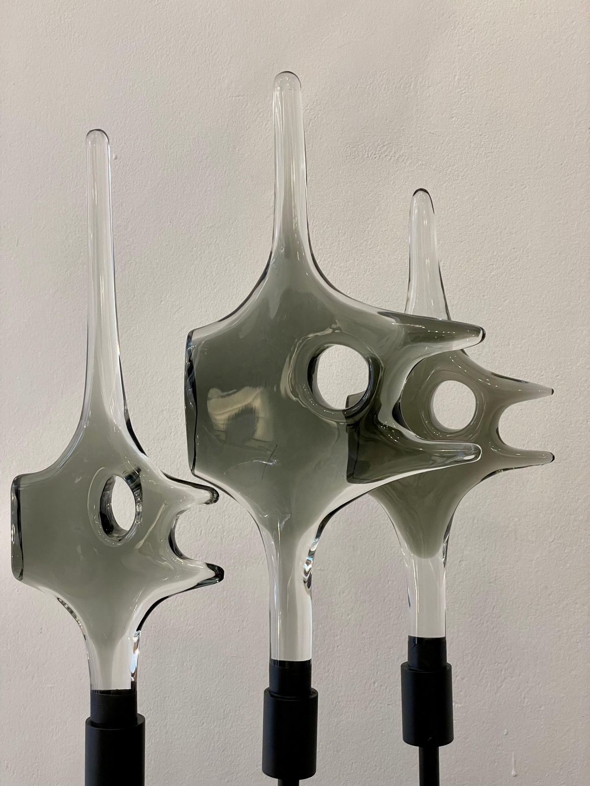 6506.0 School Of Fish Glass Sculpture Attributed To Livio Seguso, 1970s photo