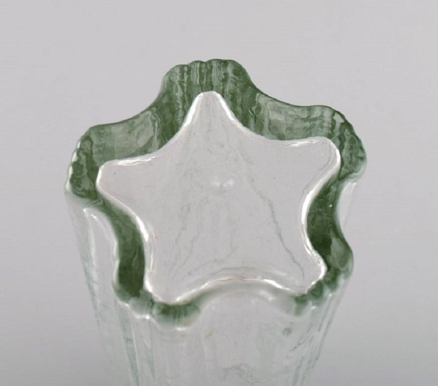 photo furniture Stölzle Oberglas, Austria, 11 Vienna Vases In Clear Art Glass, 1980s
