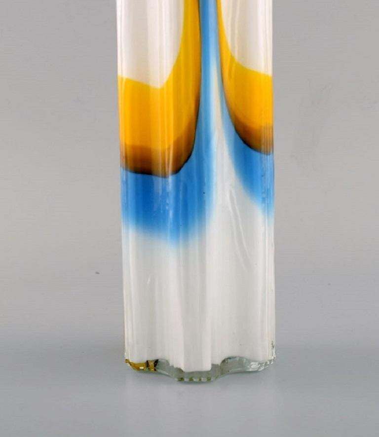 Stölzle Oberglas, Austria, Twelve Vienna Vases In Art Glass, 1980s photo vinterior