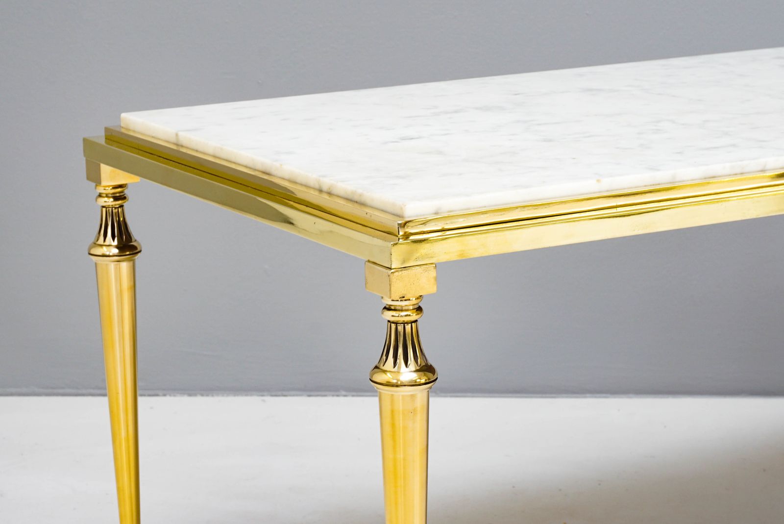 Brass And Marble Coffee Table photo 740.0