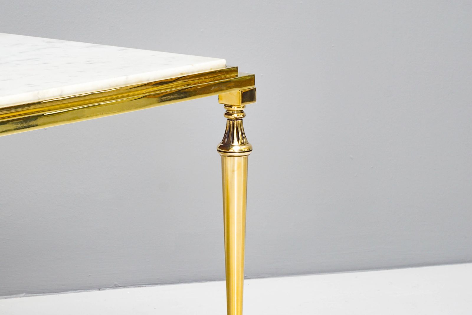 Brass And Marble Coffee Table photo vinterior