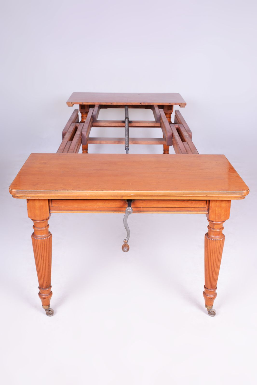 19th Century Original British Dining Room Set With 12 Chairs, Satin Wood photo 30000.0