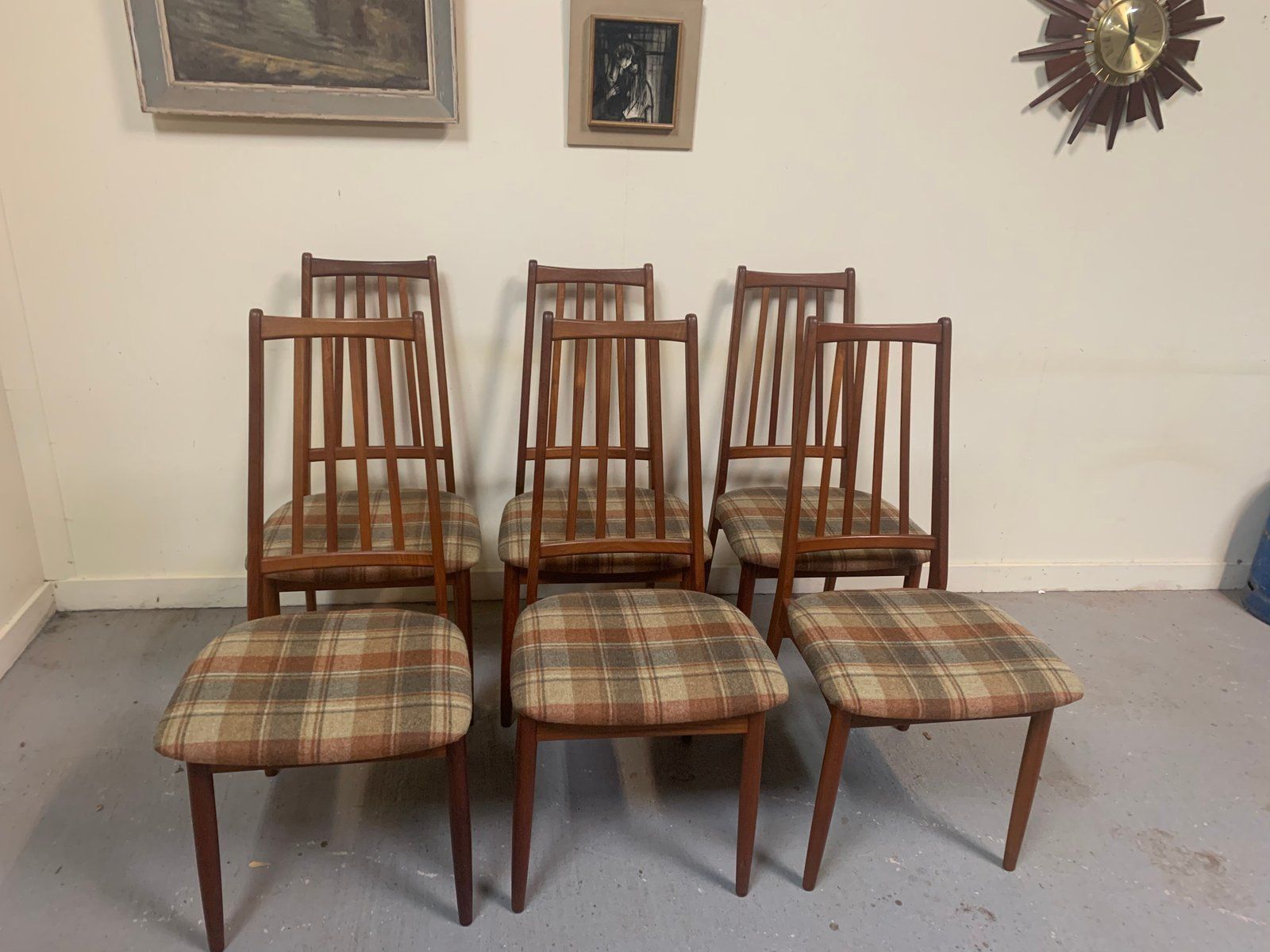 Dining Chairs By A M Danish For Awa Meubelfabriek, 1960s, Set Of 6 photo furniture