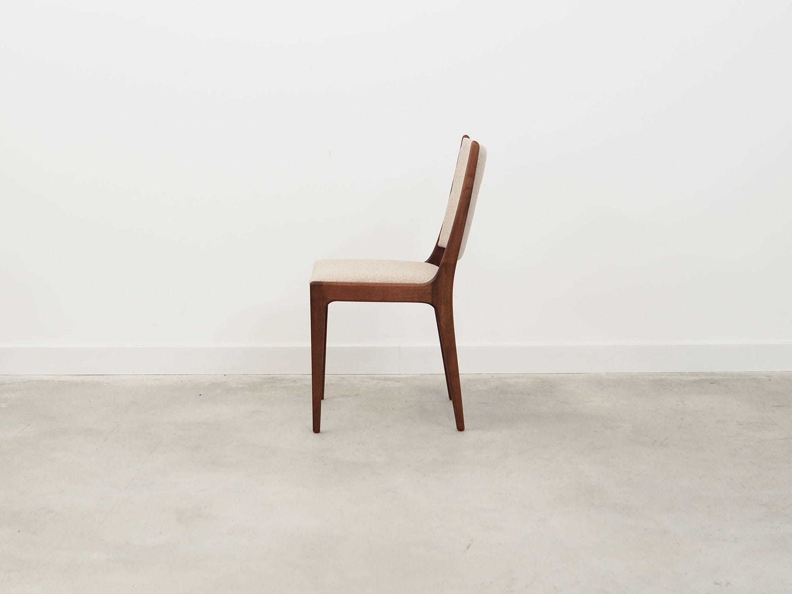 photo furniture Set Van Vier Teakhouten Stoelen, Deens Design, Jaren 1970, Ontwerper: Johannes Andersen