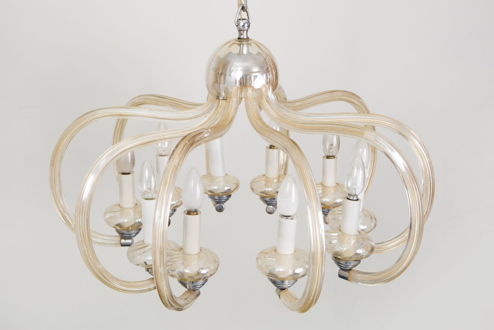 Glass Chandelier, 1920s, Made In Czechia Out Of Glass photo furniture