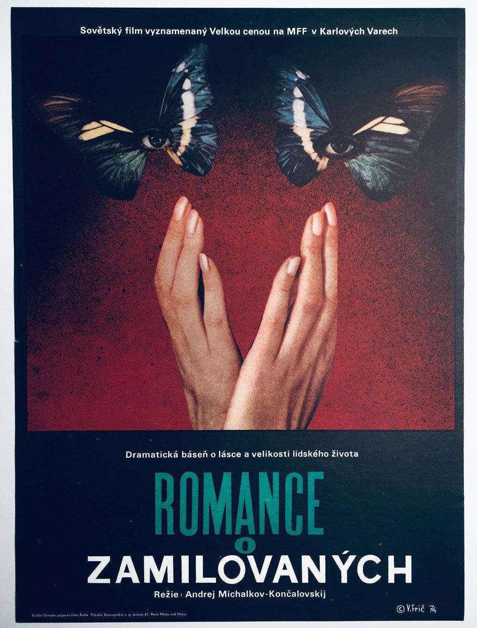 Movie Poster, A Lover’s Romance, Vojmír Frič, 1974