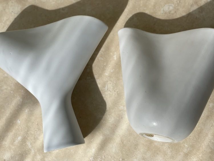 Stig Lindberg 'Veckla' Set Of Ceramic Vases By Gustavsberg. 1950s. photo buy
