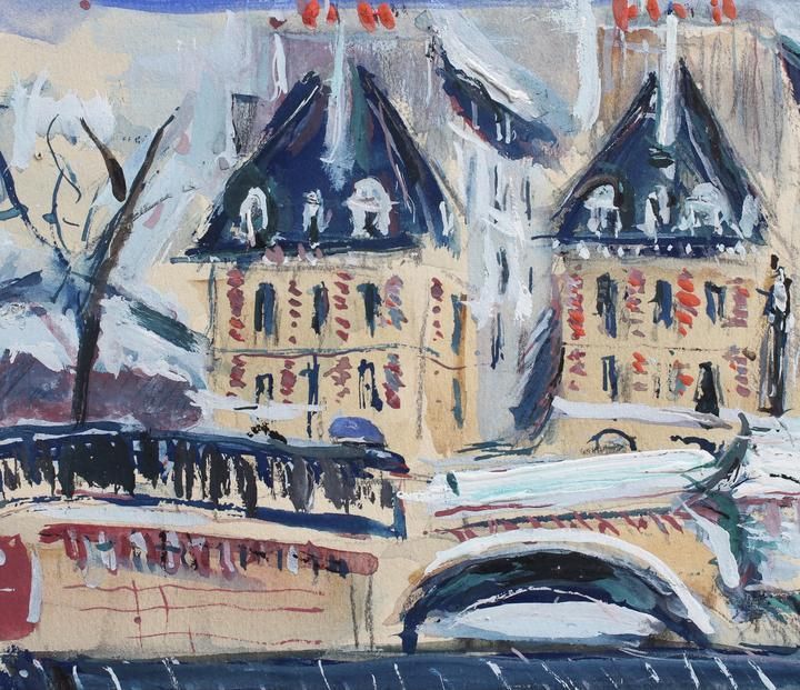 Le Pont Neuf Paris By Lucien Génin (Circa 1930s) photo Art