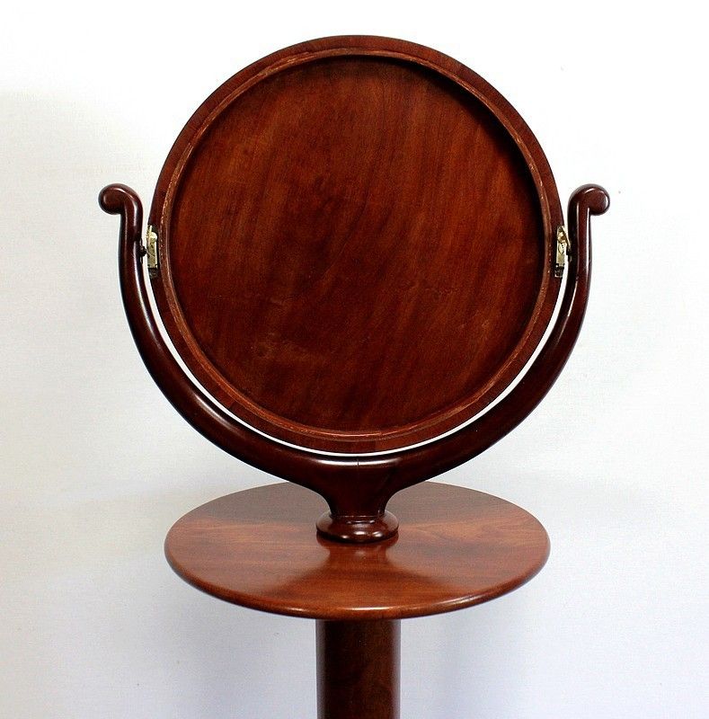 2873.7 Psyche Mirror For Men In Mahogany, Empire Period, Early 19th Century photo