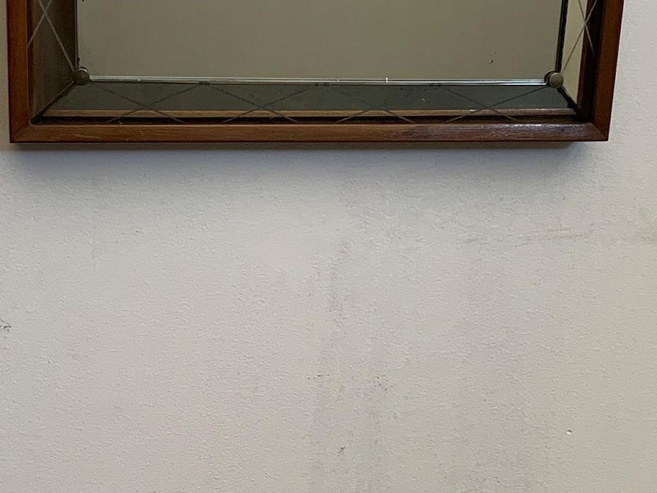 photo buy Art Deco Mirror With Raised And Engraved Edge, 1930s