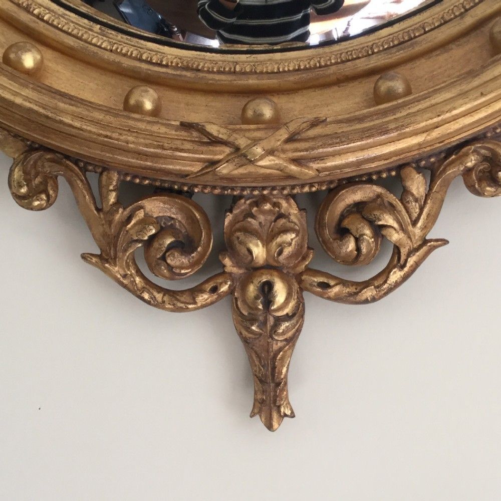 photo for sale A Stunning 19th Century Convex Mirror