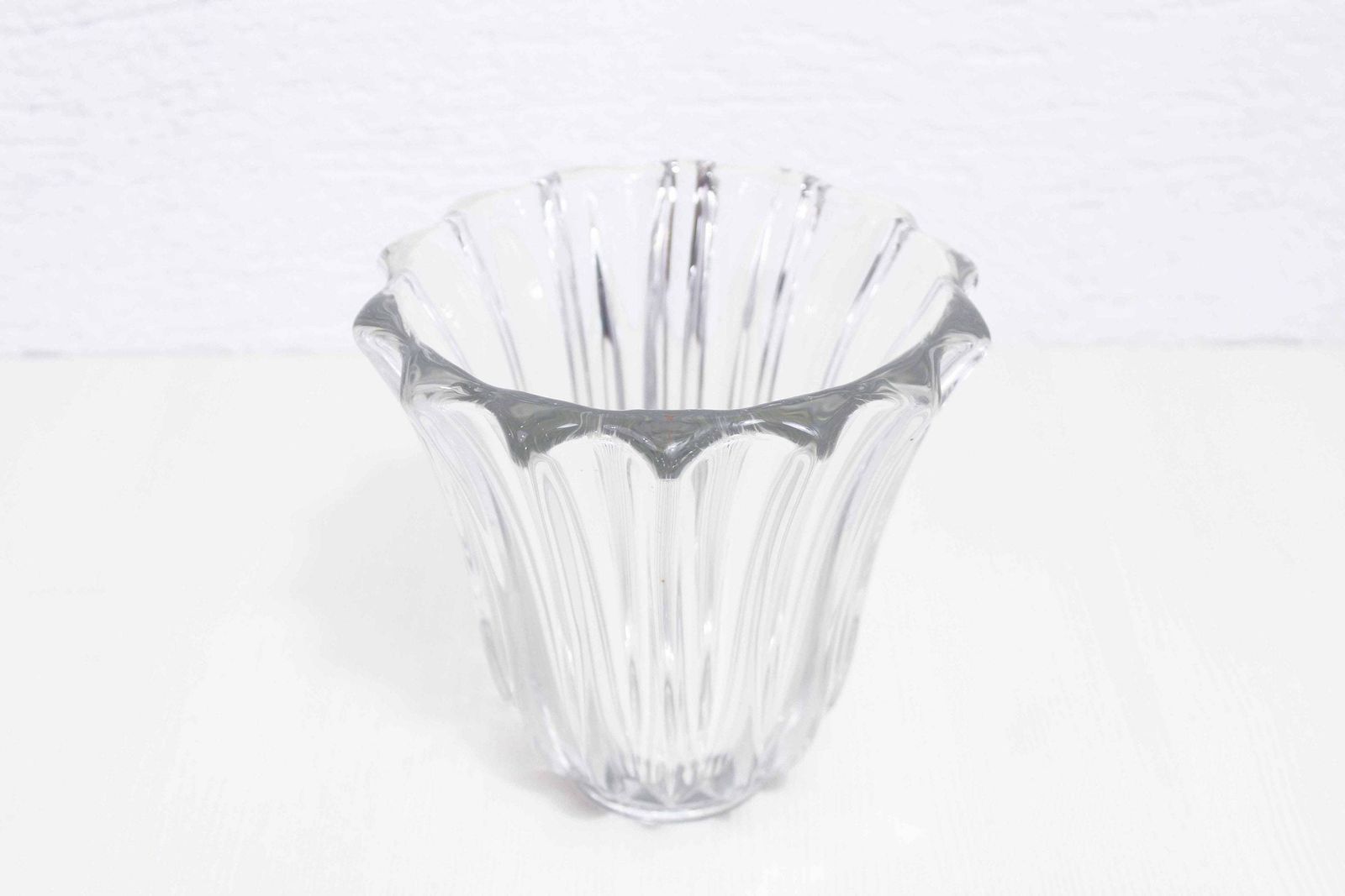 Art Deco P.D'avesn Crystal Vase photo for sale