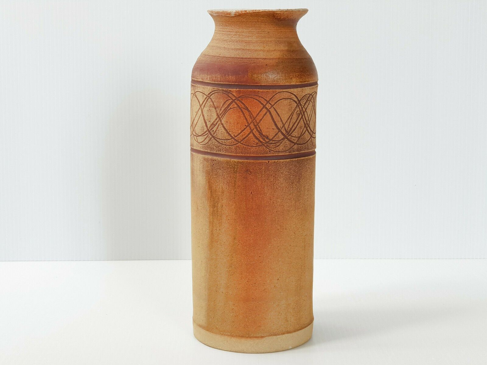 Vintage 1970 Ceramic Stoneware Vase By Vladimir Kravjansky 70s 1970s photo Home Decor