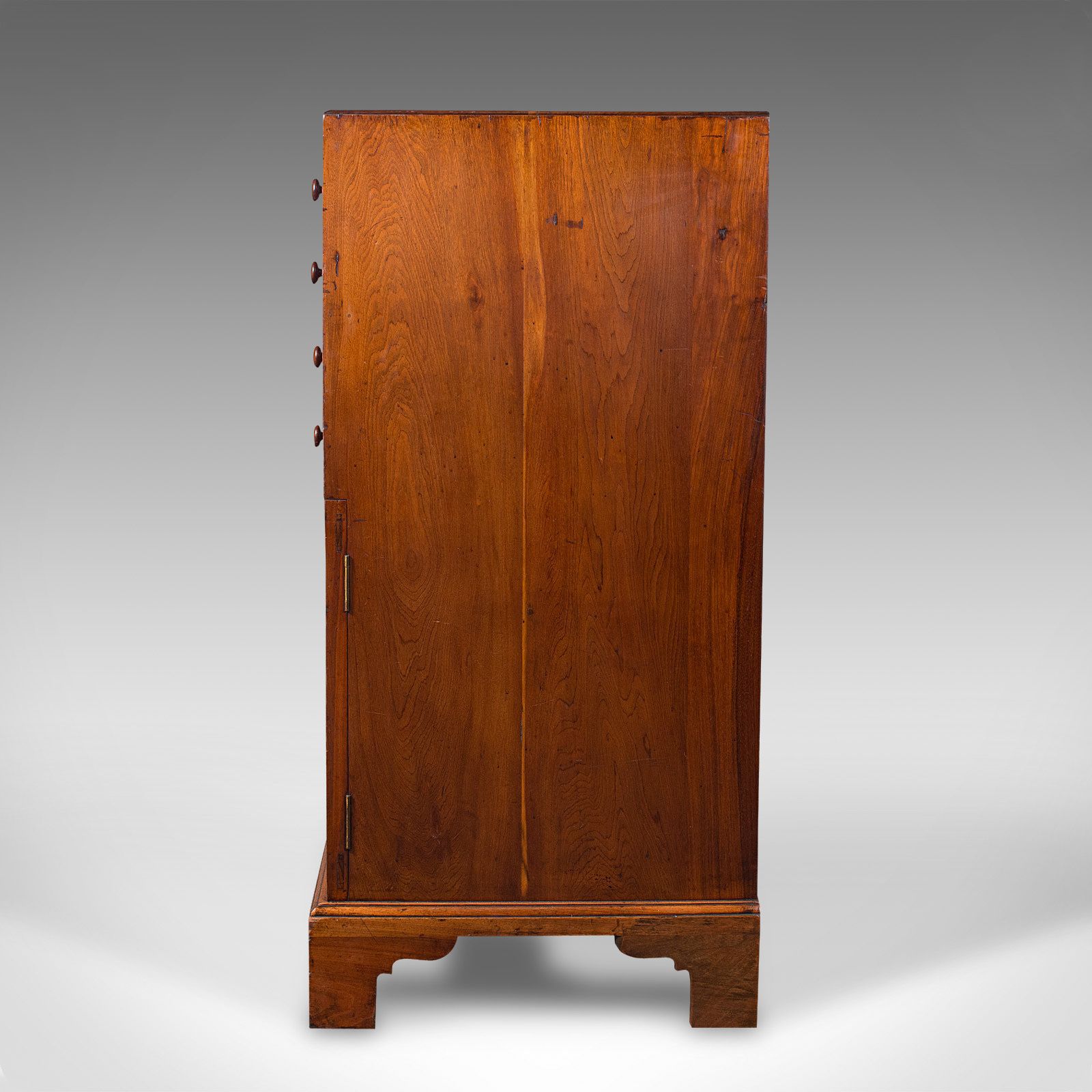 Antique Butler's Cabinet, English, Walnut, Estate, Chest Of Drawers, C.1850 photo Furniture