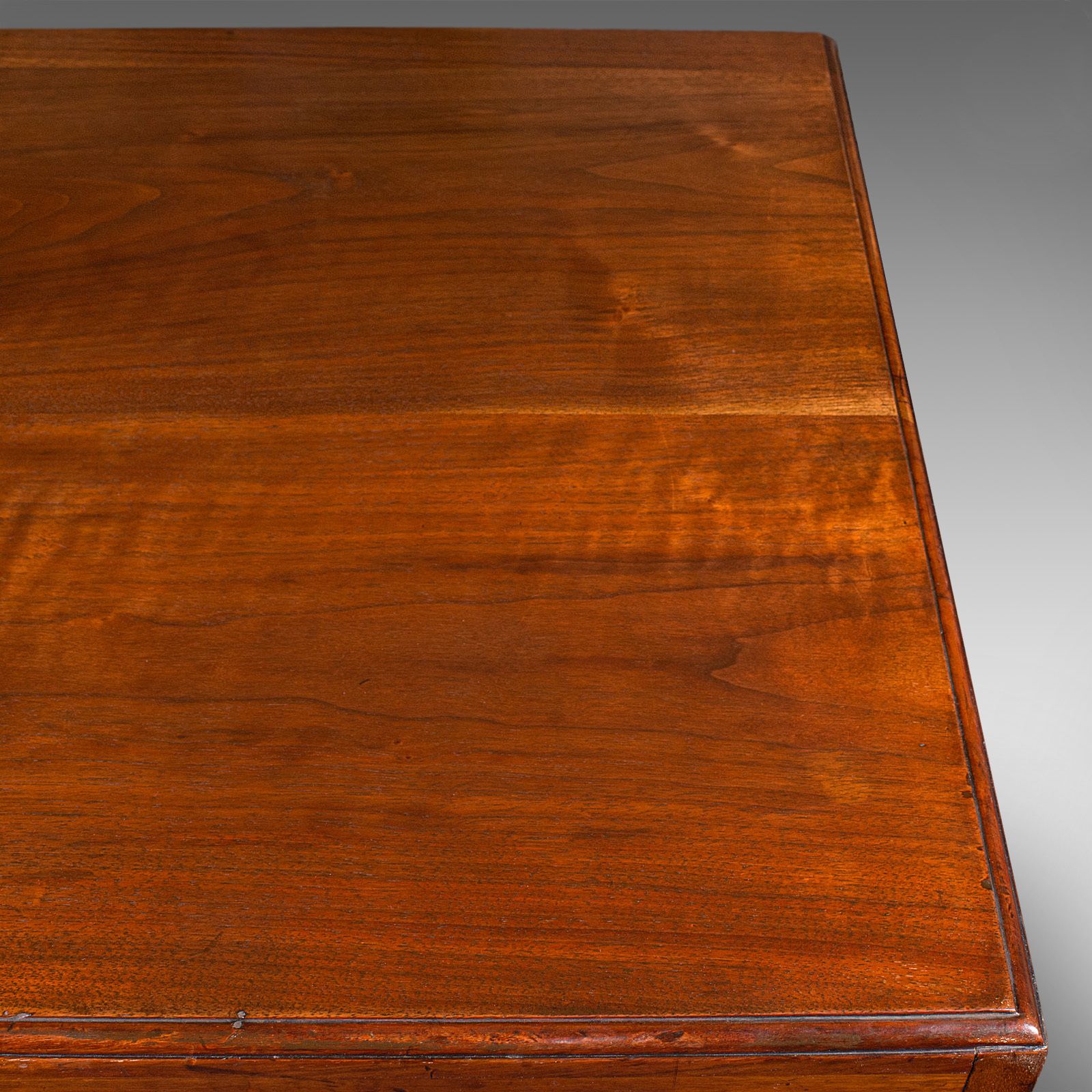Antique Butler's Cabinet, English, Walnut, Estate, Chest Of Drawers, C.1850 photo vintage