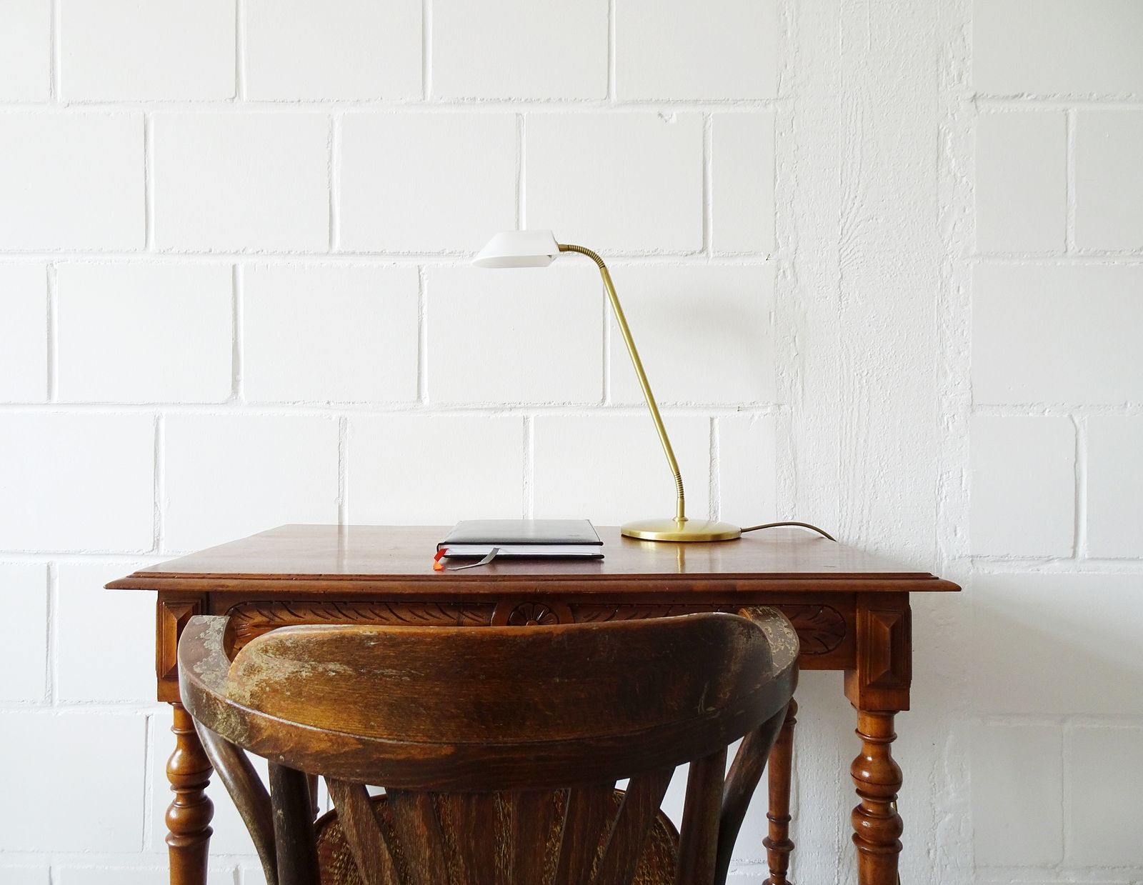 Table Lamp By Bankamp Leuchten Made Of Brass And Frosted Glass photo Lighting