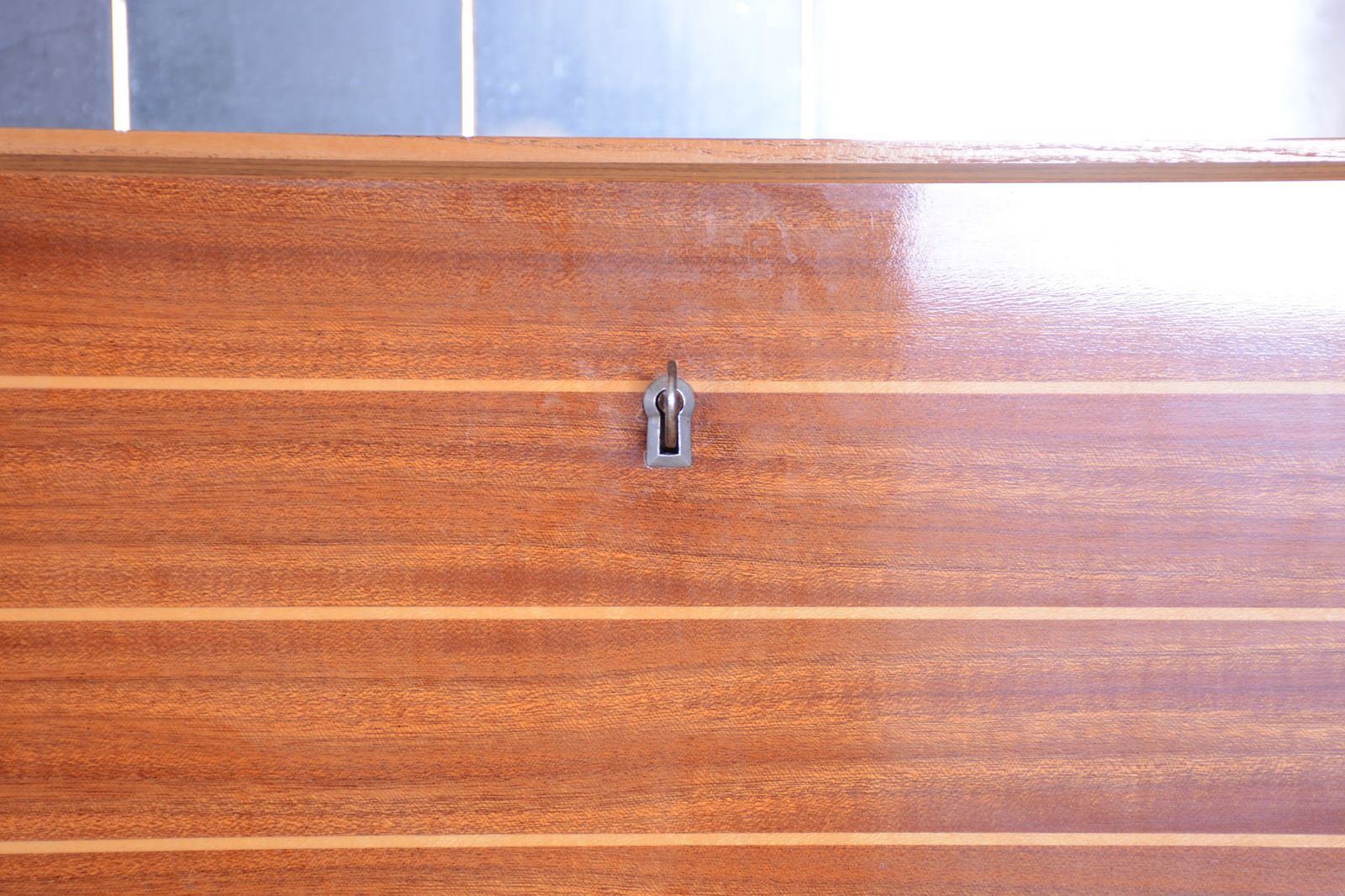 Czech Oak Mid Century Sideboard, 1950s, Well Preserved, Ash And Mahogany photo Furniture