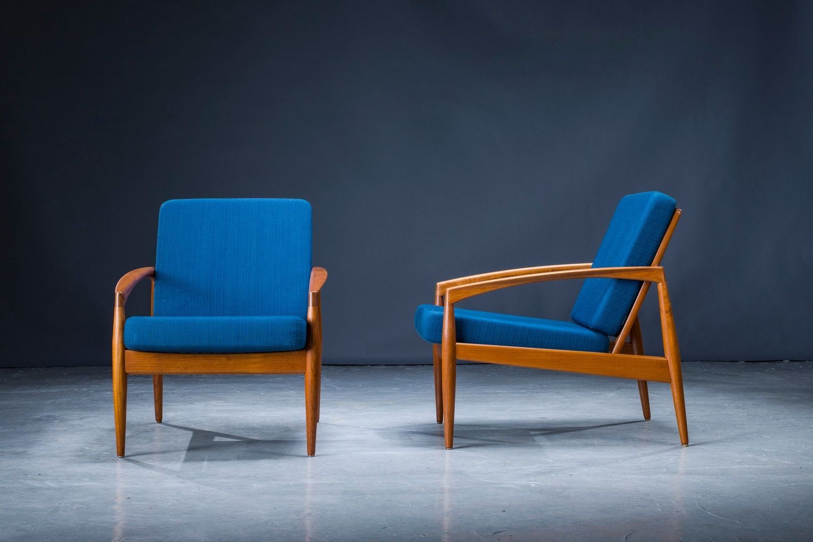 Model 121 Paper Knife Easy Chair And Sofa By Kai Kristiansen For Magnus Olesen, 1960s, photo vintage