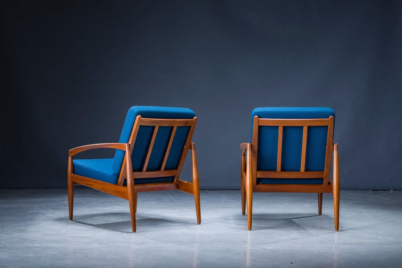 photo for sale Model 121 Paper Knife Easy Chair And Sofa By Kai Kristiansen For Magnus Olesen, 1960s,