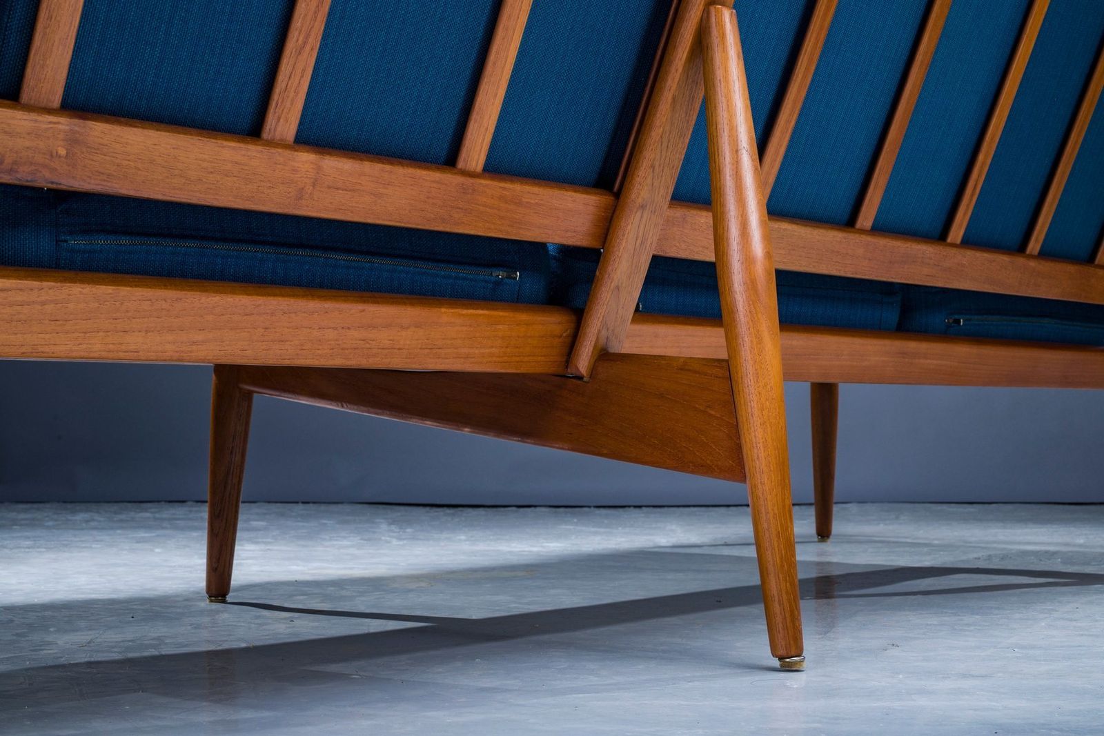 photo vinterior Model 121 Paper Knife Easy Chair And Sofa By Kai Kristiansen For Magnus Olesen, 1960s,