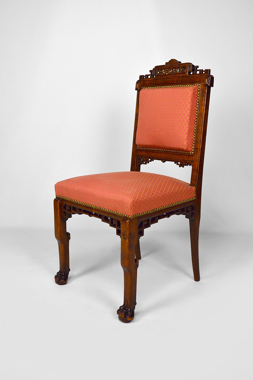 Japanese Style Chairs Attributed To Gabriel Viardot, France, Circa 1880, Set Of 4 photo vinterior