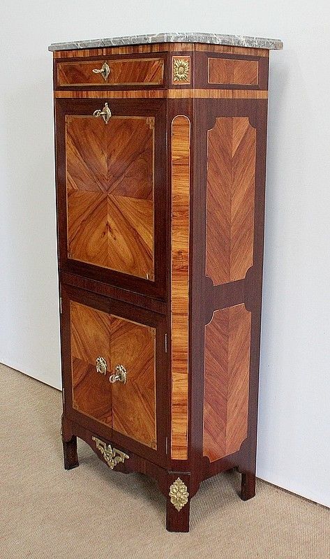 Small Secretary In Precious Wood, Louis XVI, 18th Century photo Furniture
