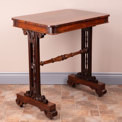 photo for sale Rosewood Stretcher Table, 1800s