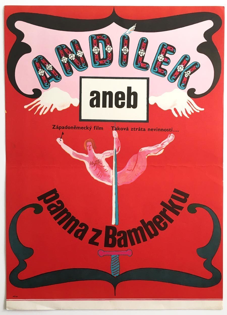 Movie Poster, Angel Baby, Eva Galová Vodrážková, 1968