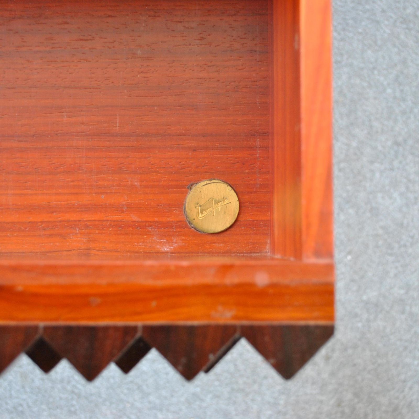 Furniture Luciano Frigerio Credenza Diamante, 1970's photo