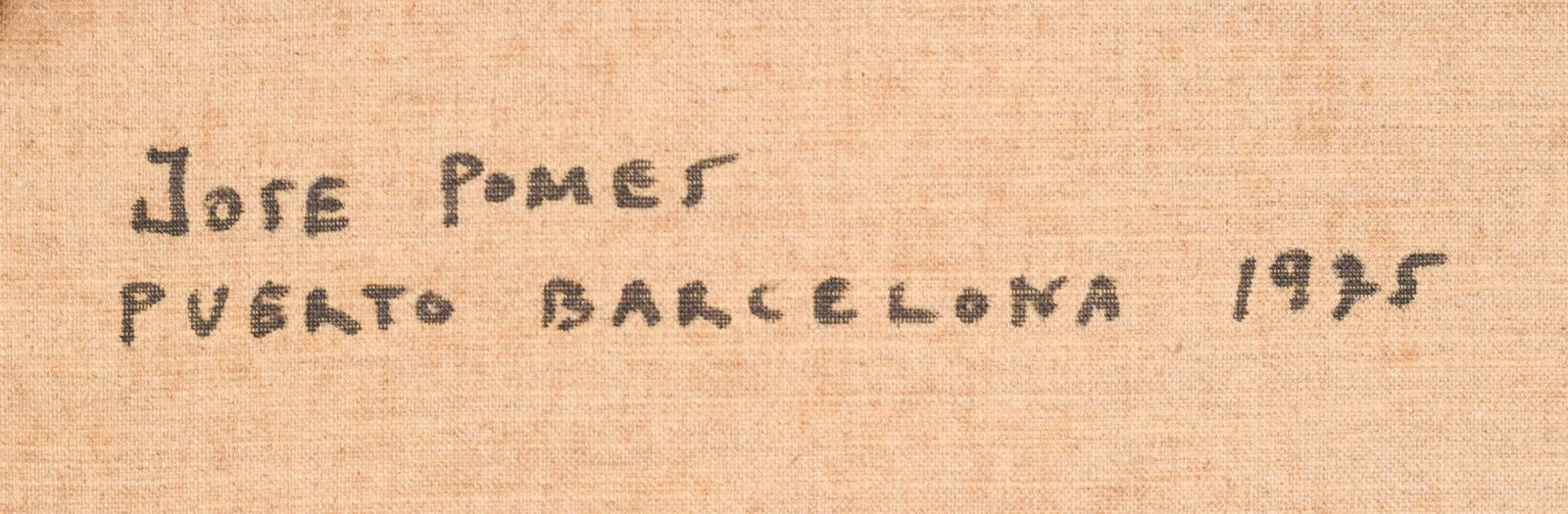 Jose Pomes Abella   Barcelona Port photo vinterior