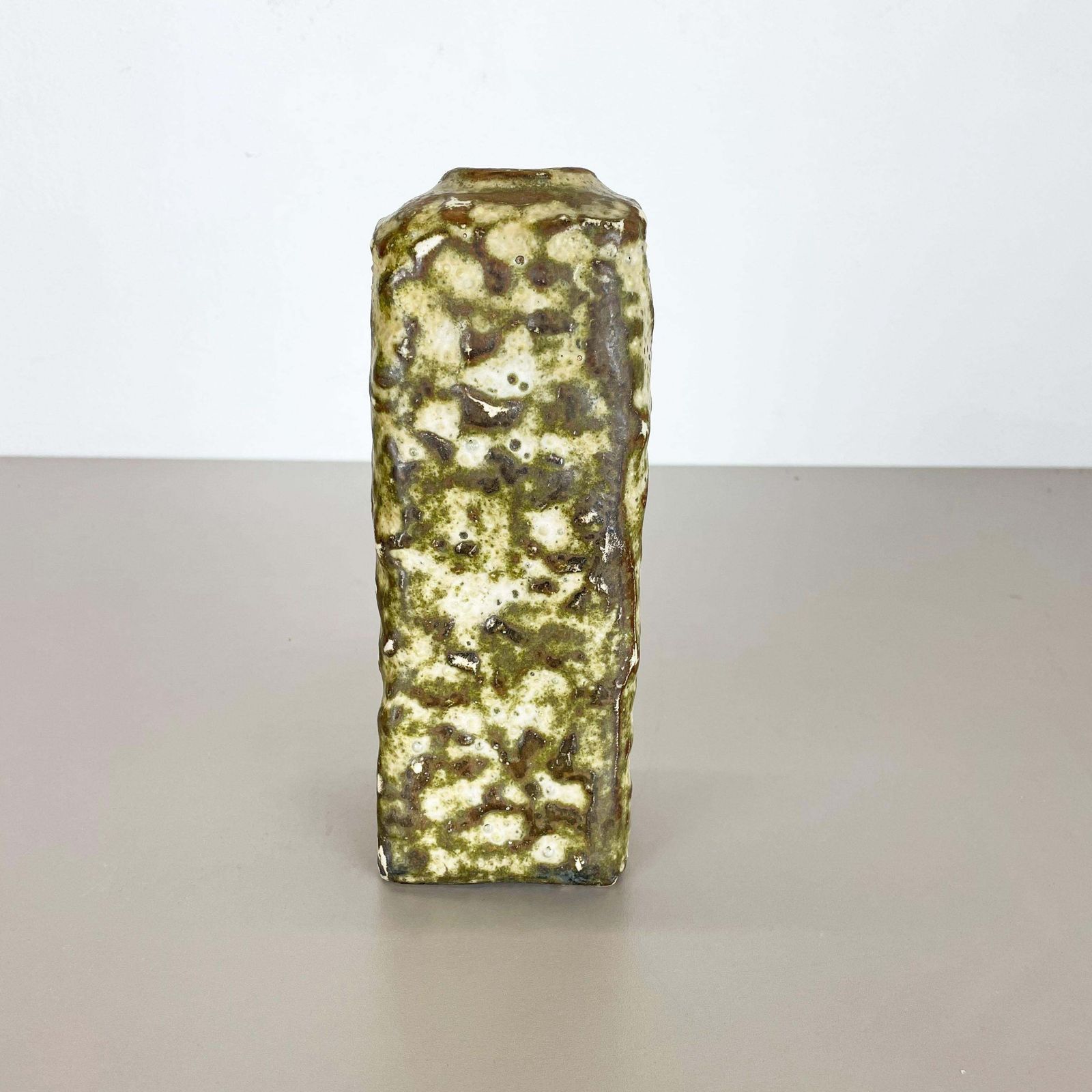 Original 1960 Ceramic Studio Pottery Vase By Piet Knepper For Mobach Netherlands photo for sale