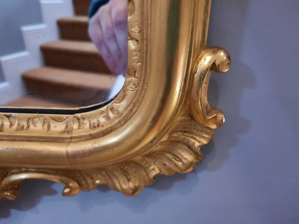 Late Victorian Gilt Framed Pier Mirror photo furniture