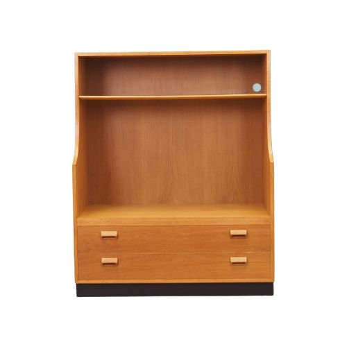 Ash Bookcase, Danish Design, 1970s, Designer: Børge Mogensen, Manufacturer: Søborg Møbler