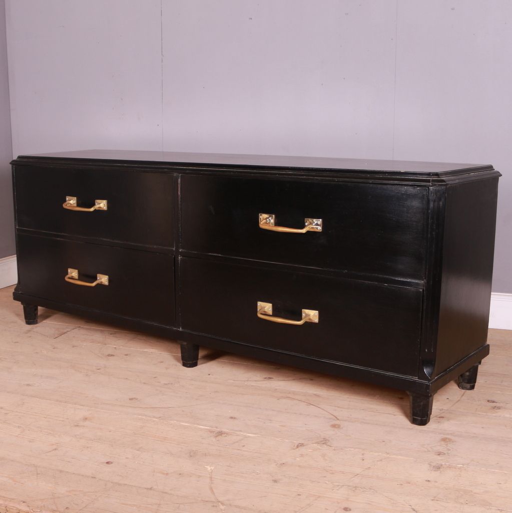Early 20th C Drapers Chest Of Drawers