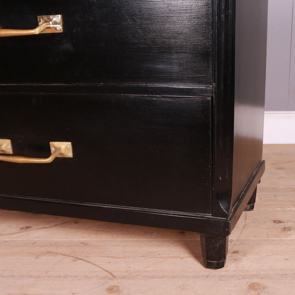 Early 20th C Drapers Chest Of Drawers photo for sale