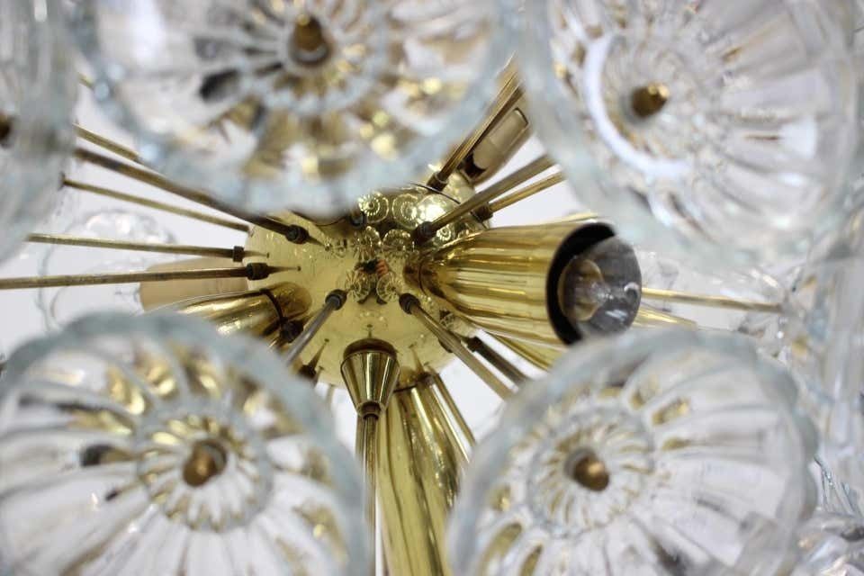 Dandelion Chandelier / Kamenický šenov, Preciosa, Jaren 1970 photo 1137.0