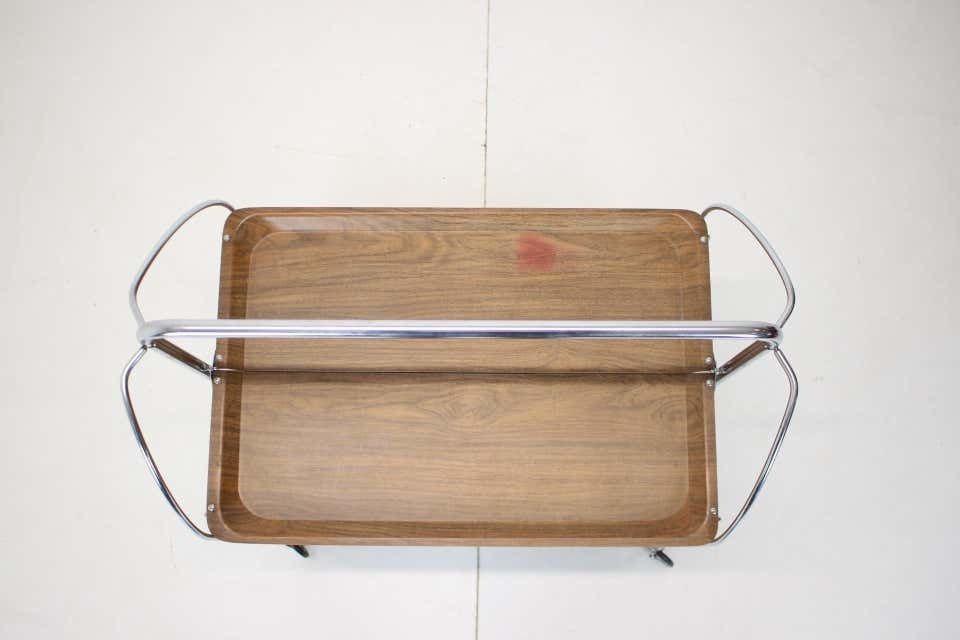 Mid Century Adjustable Trolley Bar, 1980's. photo Furniture
